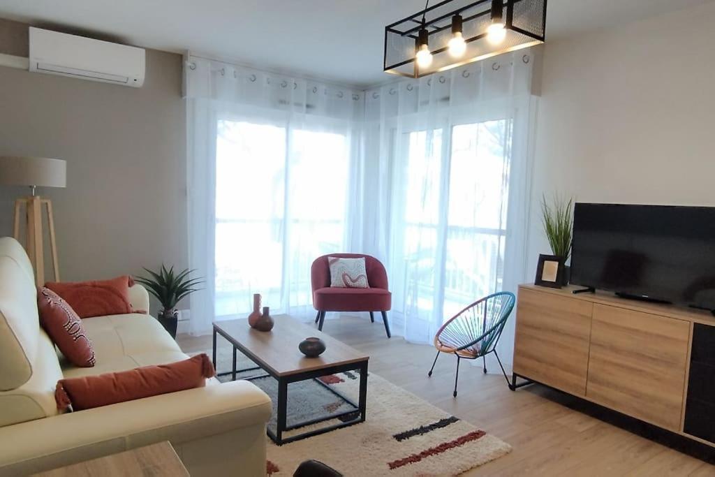 Les Geraniums, Bel Appartement Renove, Proche Plage Et Commerces La Seyne-sur-Mer Kültér fotó