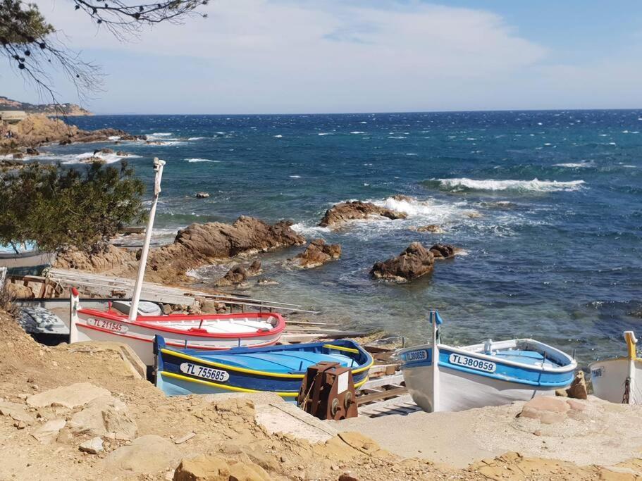 Les Geraniums, Bel Appartement Renove, Proche Plage Et Commerces La Seyne-sur-Mer Kültér fotó